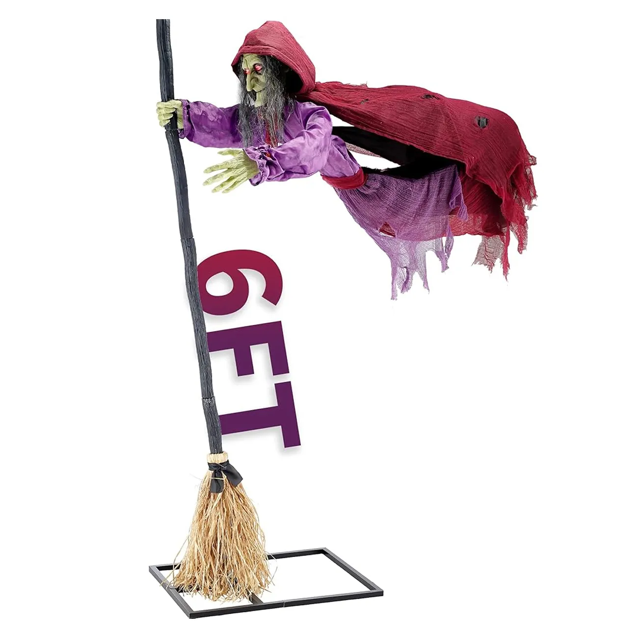 Animated Hovering Witch (Sound/Motion, ELAMAS)